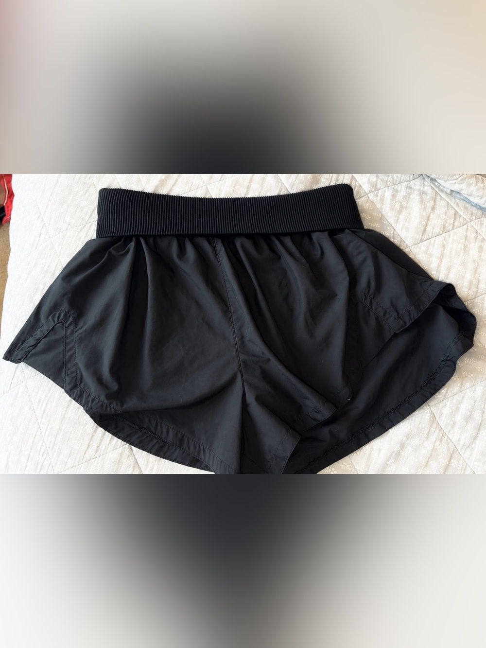 NWOT Free People Movement Carpe Diem Shorts In Color Black Size: Large - Picture 14 of 15